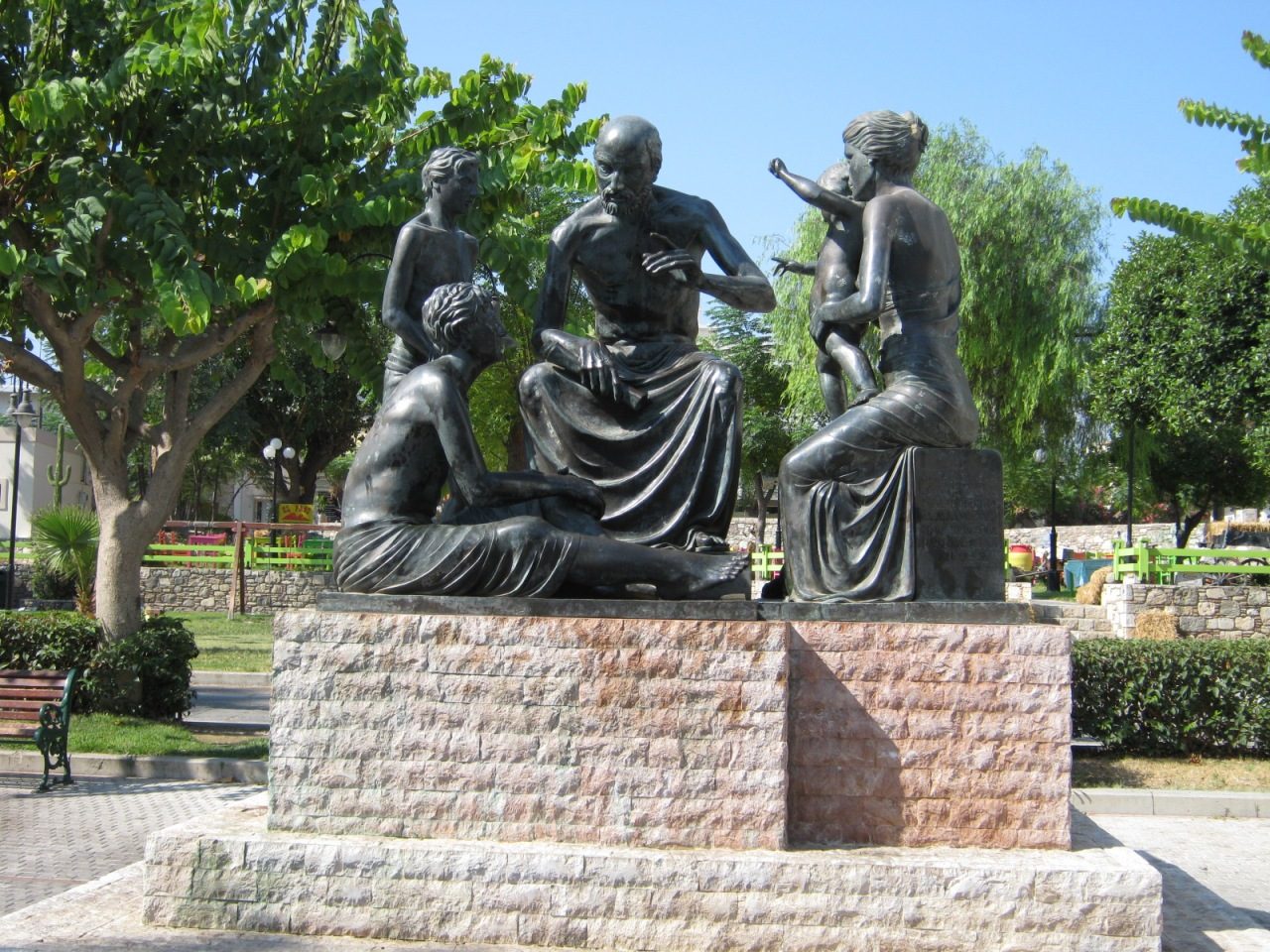 Hippocrates monument, Kos, Greece - 01.JPG